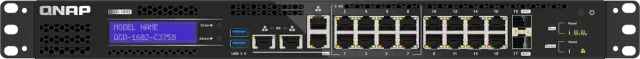 QNAP QGD-1602 VM-Host & NAS Rackmount Switch