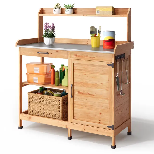blishom 51cc pflanztisch mit verzinkter