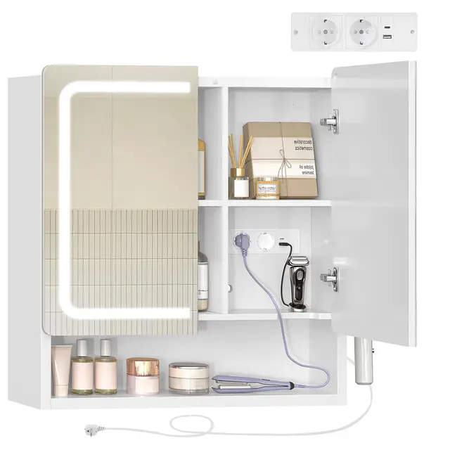 teenfon spiegelschrank bad led