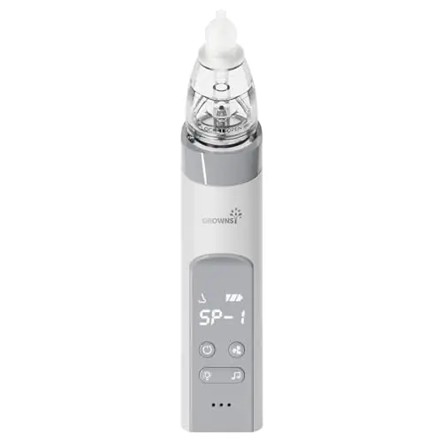 GROWNSY NC007 Nasensauger Baby elektrisch, 3 Saugstufen