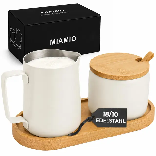 miamio milchkanne zuckerdose set