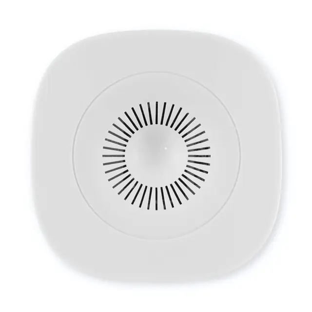 frient Air Quality Sensor | Luftqualitätsmesser | Funk VOC-, Feuchtigkeits-, und Temperaturmesser | batteriebetrieben | Zigbee | funktioniert mit Homey, Home Assistant und SmartThings