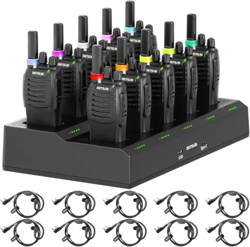 retevis h777 funkgerät 10er set pmr446