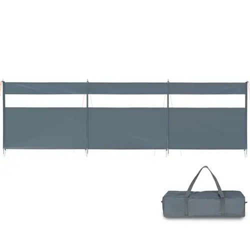 redcamp windschutz camping 440×120cm