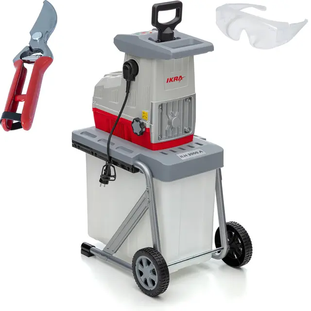 IKRA ILH 3000 A Elektro Gartenhäcksler