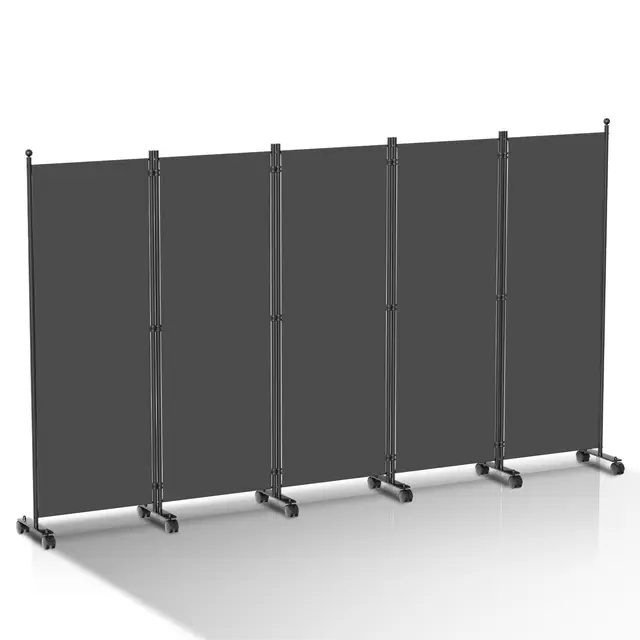 vigevee paravent 5-teilig 284x181 cm