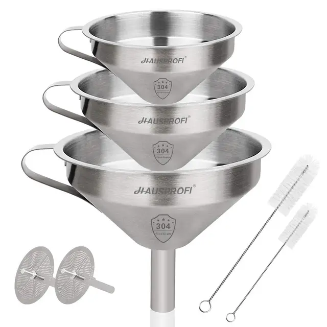 hausprofi premium edelstahl trichter