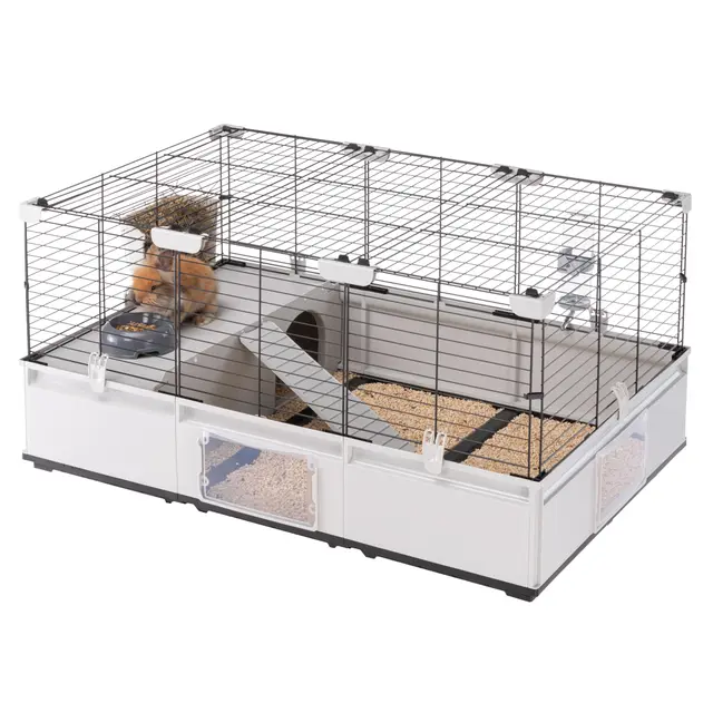 ferplast modular 2 meerschweinchenkäfig