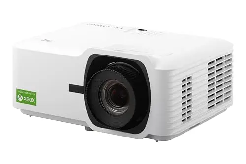 ViewSonic LX700-4K 4K UHD Laser Beamer für Gaming & Heimkino, 3500 ANSI Lumen, 300" Bildschirm, 240Hz, 4,2 ms Ultra-Schneller Input, HDR, eARC, Auto H/V Keystone & 4-Ecken-Anpassung