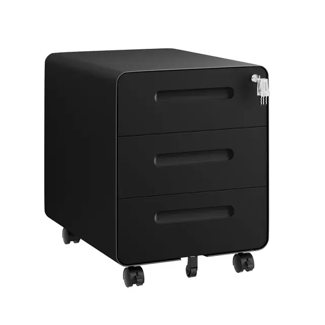 Rollcontainer 3 Schubladen abschließbar 50cm