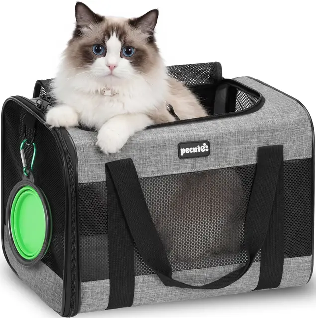 pecute Faltbare Hundetasche 48cm