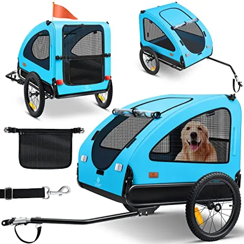 kesser boxer hundeanhänger 2-in-1