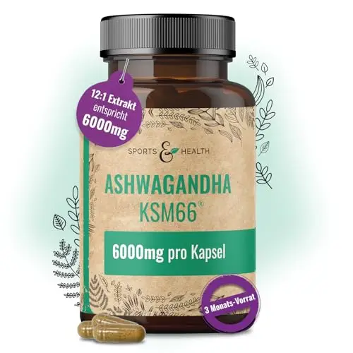 CDF KSM-66 Ashwagandha Kapseln