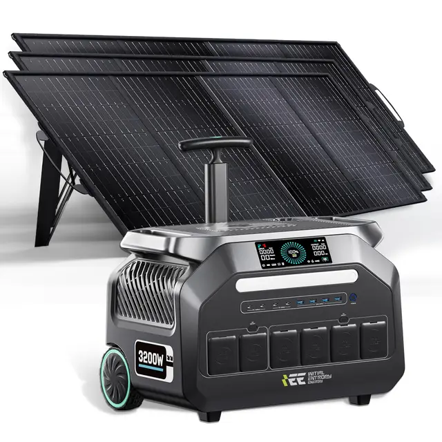 solstark iee p3200 tragbare powerstation