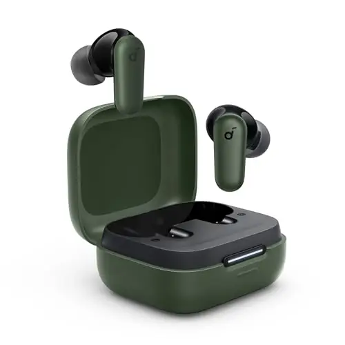 soundcore Anker P30i Kabellose Ohrhörer mit lauter und intelligenter Geräuschunterdrückung, kraftvollem Bass, 45 Stunden Spielzeit, 2-in-1-Schutzhülle und Smartphone-Halterung, IP54, Bluetooth 5.4