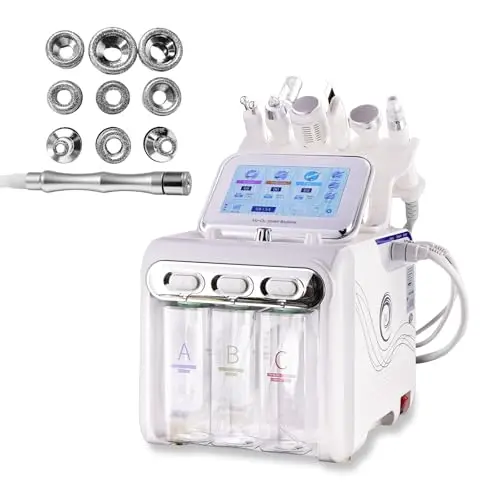 7 in 1 Wasserstoff Sauerstoff Gesichtsmaschine Diamant Mikrodermabrasion Gerät, Professionelle Aquafacialgerät Für Zuhause Schönheitssalon