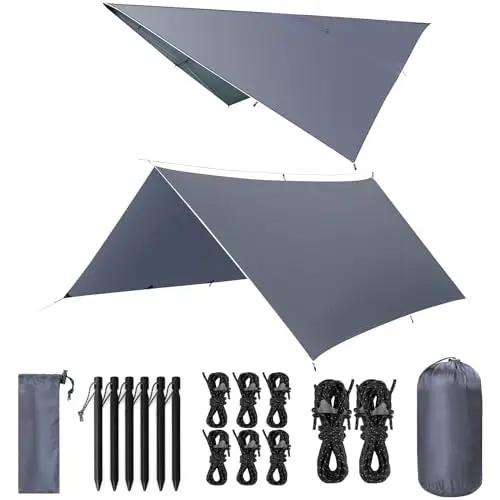vosoir tarp 3x3m camping wasserdicht