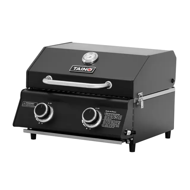 taino platinum compact dark tischgrill