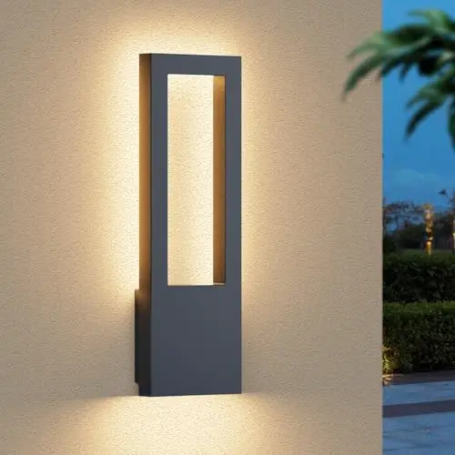 Aipsun LED Außenwandleuchte 30W IP65 2916 lm anthrazit