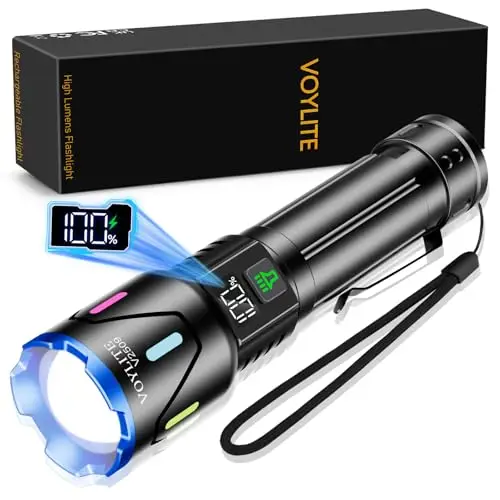 voxlite led taschenlampe 500000 lumen