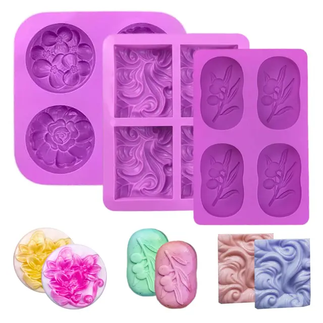 ldawyde silikon seifenform set 3er