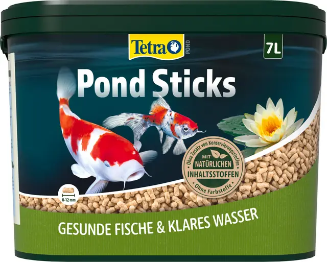 tetra pond sticks teichfischfutter 7 l