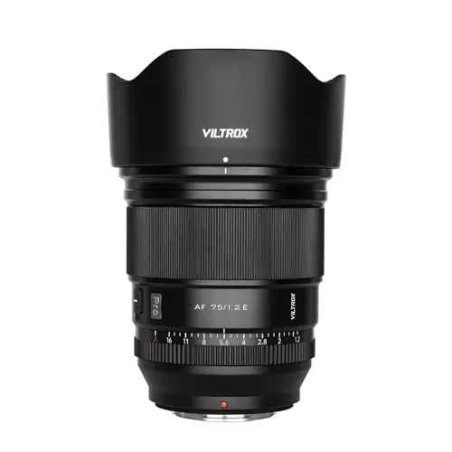 viltrox 75mm f1.2 objektiv