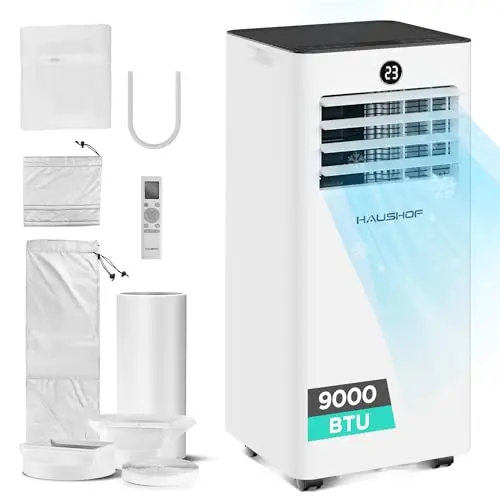 HAUSHOF 9000 BTU Mobil-Klimaanlage