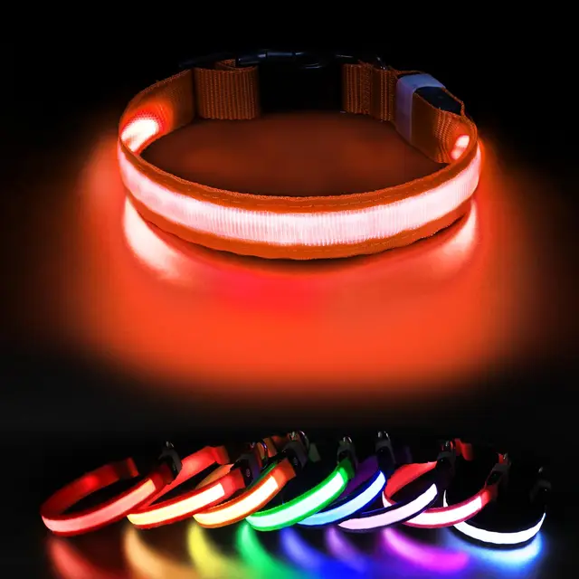 masbrill led leuchthalsband m aufladbar