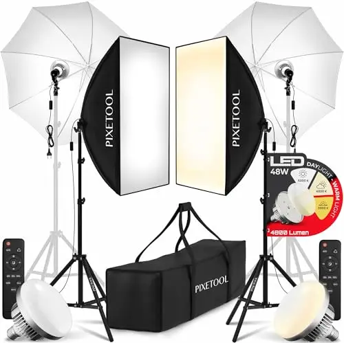 Pixetool LED Fotostudio Set