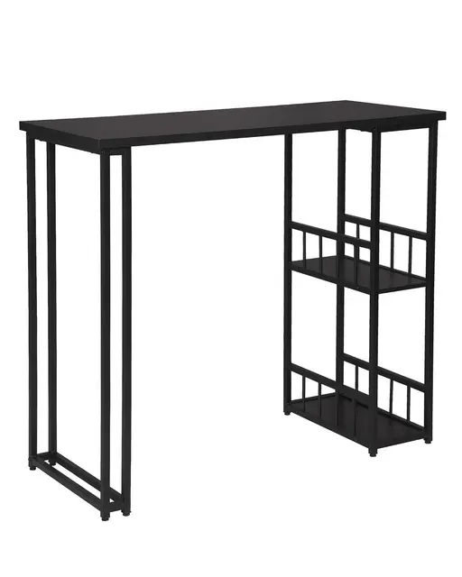 woltu bartisch stehtisch 120x50x105cm