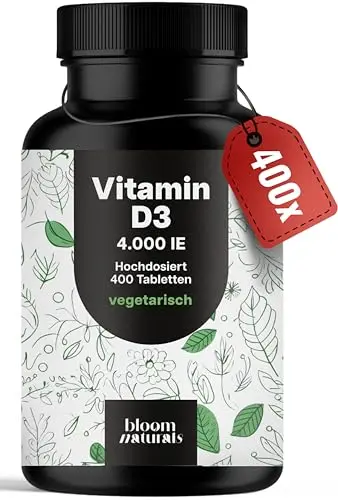 Bloom Naturals Vitamin D3 4000 IE