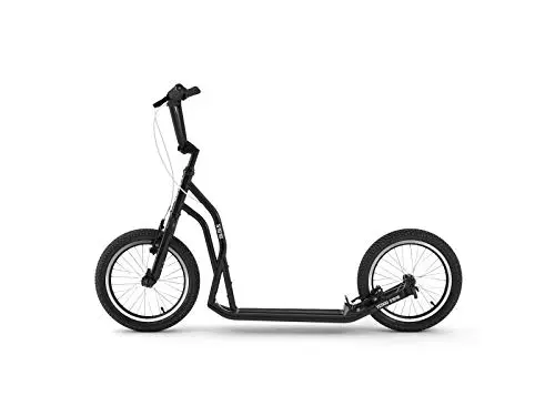 Yedoo S1616 Tretroller - bis 150 kg, mit Luftreifen 16/16 - Kickscooter für Erwachsene mit verstellbaren Lenker, Cityroller