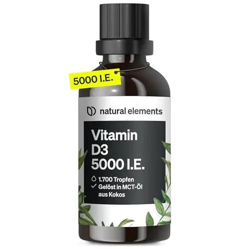 natural elements Vitamin D3 Tropfen