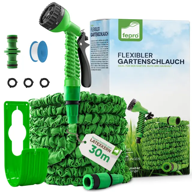 Fepro Flexibler Gartenschlauch 30m