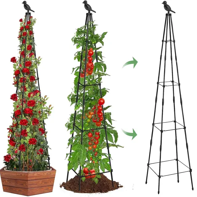 mymulike rankobelisk metall 165cm