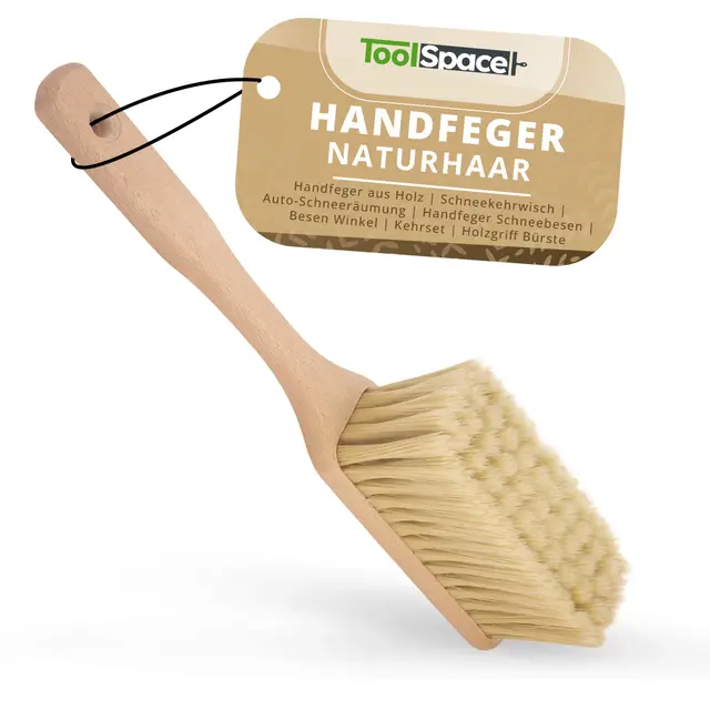 toolspace handfeger auto naturhaar