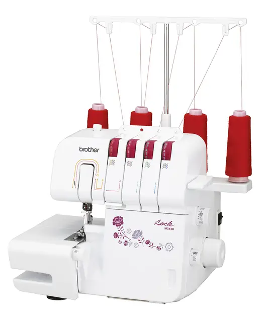 brother m343d overlock-nähmaschine