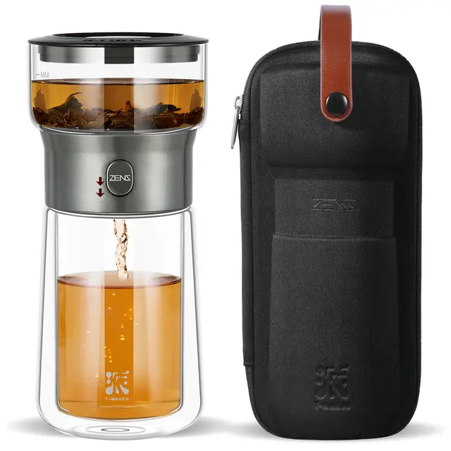 zens modern klein teekanne glas
