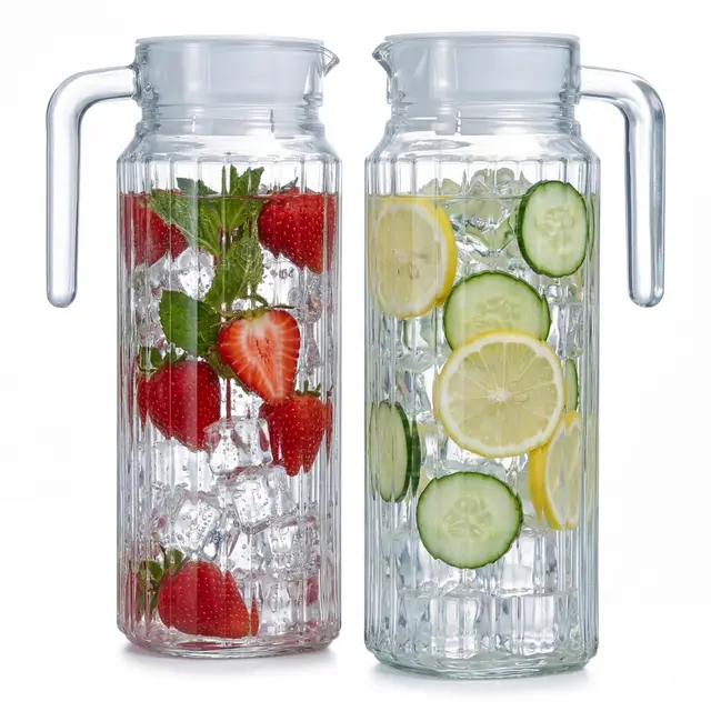 bigdean kühlschrankkrug glas 1,1 liter