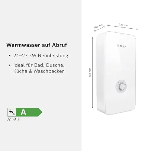 Bosch Tronic Comfort Durchlauferhitzer