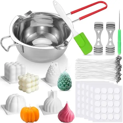 lonhchi kerzen selber machen set 4