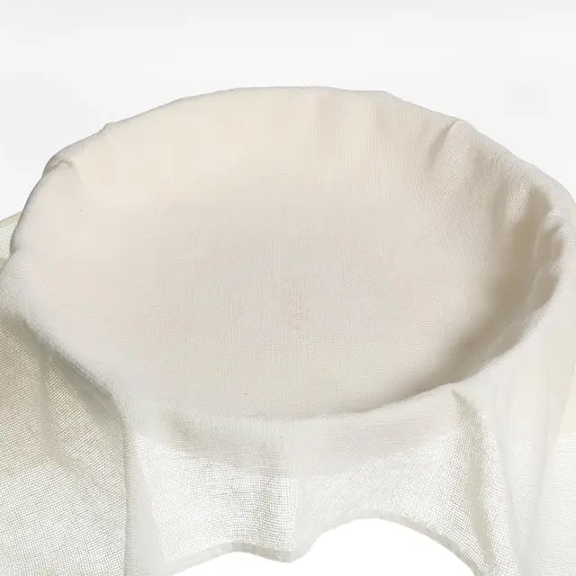 3 Stück Passiertuch Wiederverwendbar, 80 X 80 cm Ungebleichte Waschbares Mulltuch, Dichtegrad 100 Cheese Cloths for Straining, Ideal Zum Abseihen, Saft Käse Tee Nussmilch
