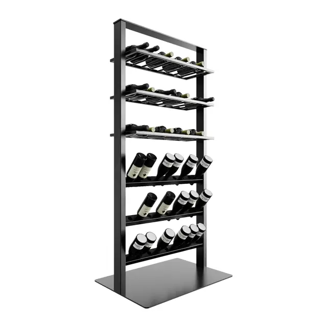 metalopro piemont weinregal 54 flaschen