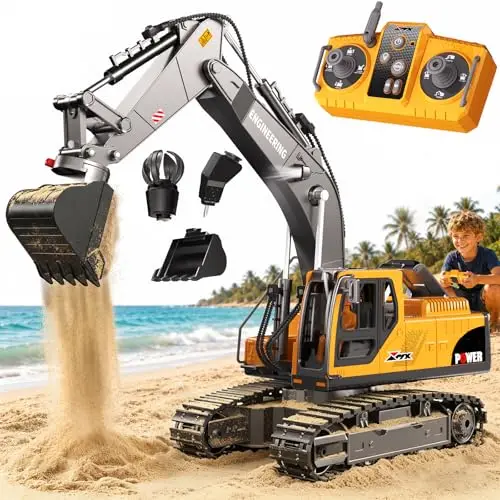 graceduck 3-in-1 rc bagger excavator