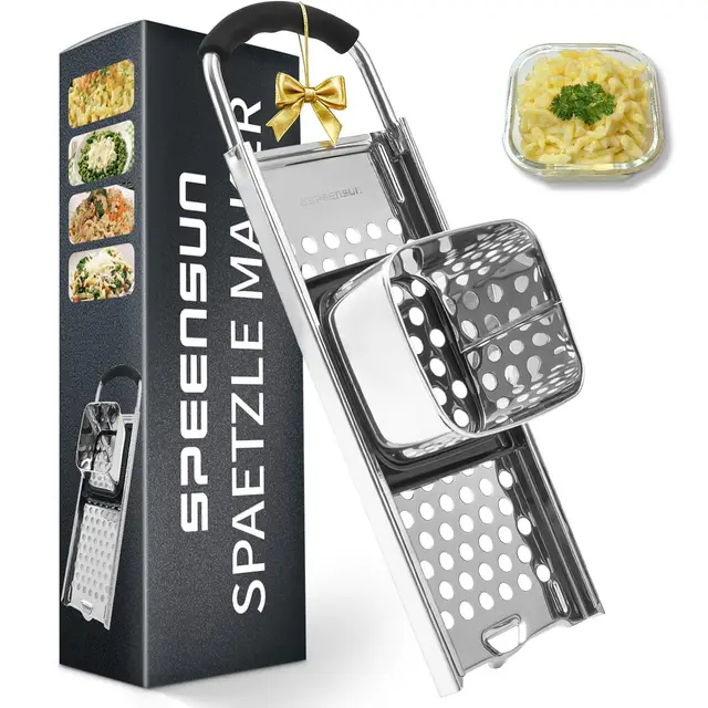 SPEENSUN Edelstahl Spätzlehobel