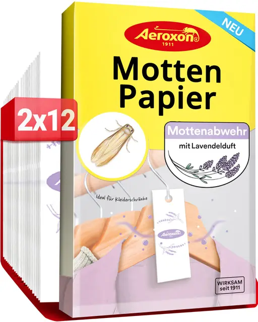 aeroxon mottenschutz kleiderschrank 24