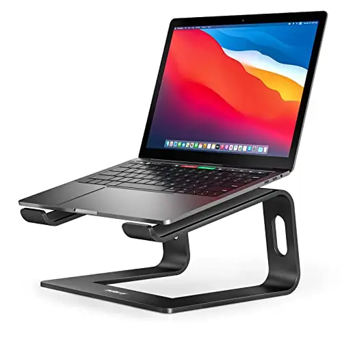 Nulaxy C3 Laptopständer Aluminium Schwarz