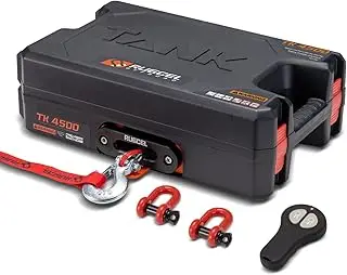 RUGCEL WINCH Elektrische Seilwinde 2041 kg, 12V, IP67, Synthetikseil