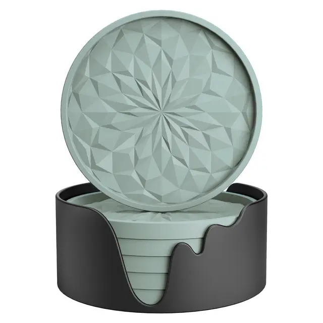 stlian silikon-glasuntersetzer 6er set